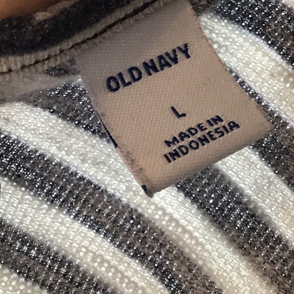 Old Navy Striped Jumpsuit w/ Open back NWOT - Picture 7 of 8